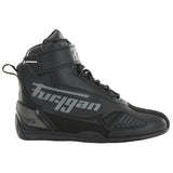 Chaussures Moto Femme Étanches | Furygan™ V5 D3O® Lady WP Noir Anthracite — vue trois quarts