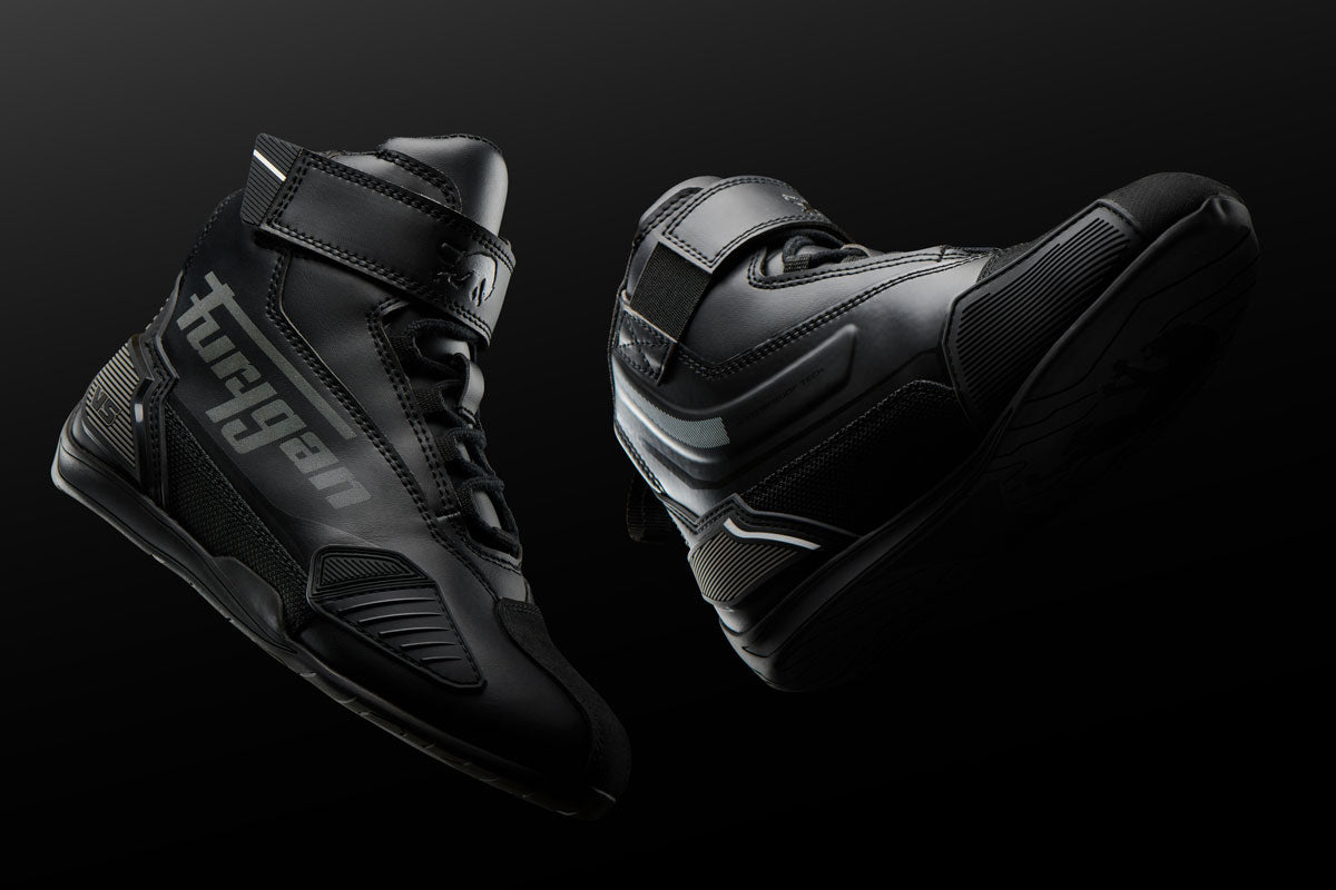 Chaussures Moto Femme Étanches | Furygan™ V5 D3O® Lady WP Noir Anthracite — détail