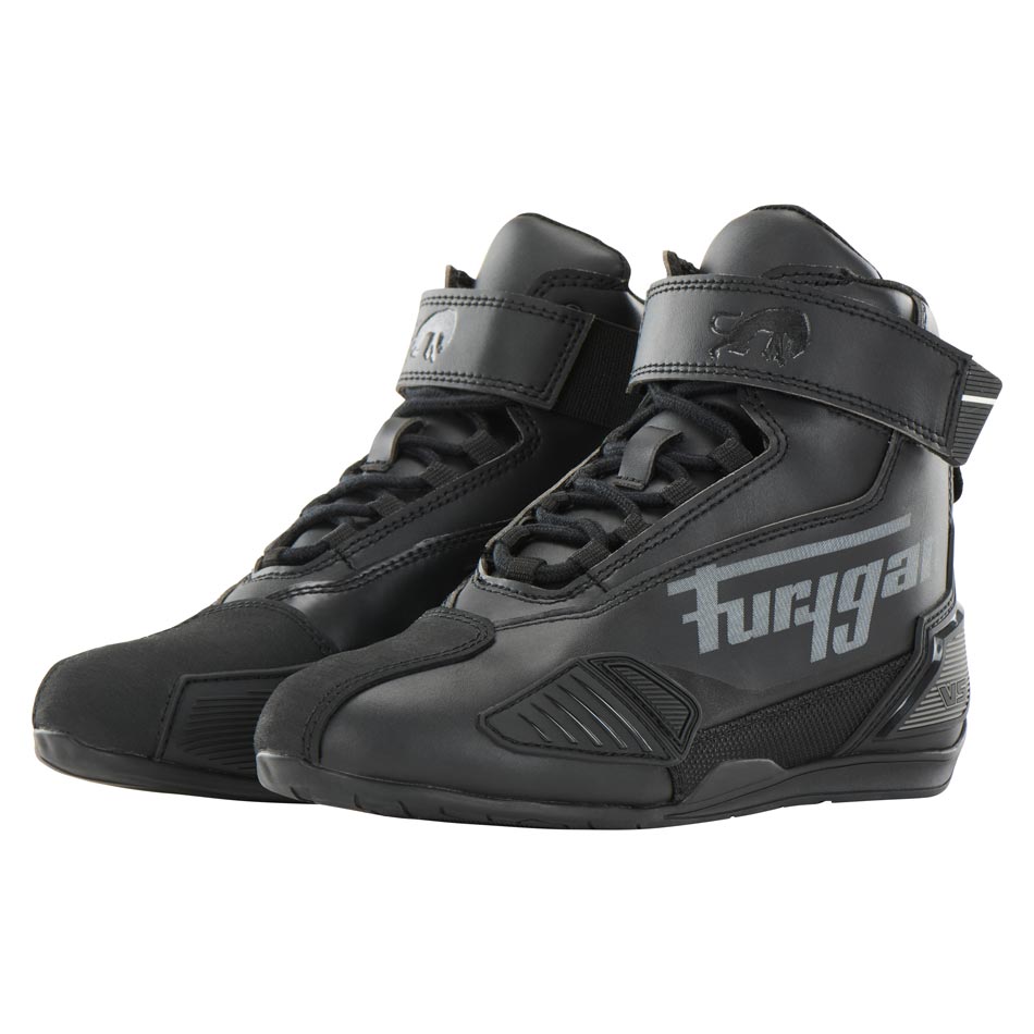Chaussures Moto Femme Étanches | Furygan™ V5 D3O® Lady WP Noir Anthracite — détail