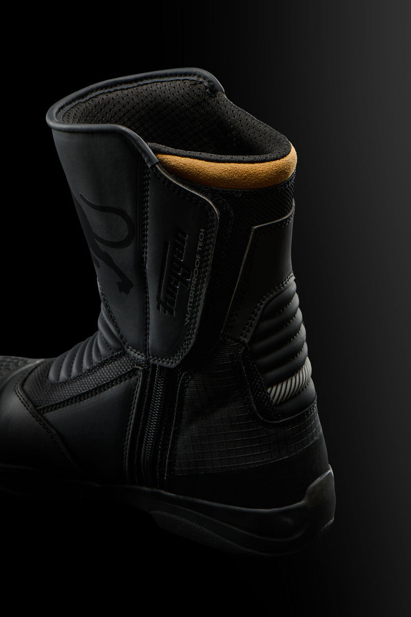 Bottes Moto Touring Homme Étanches | Furygan™ Boot GT D3O® Evo Noir — détail