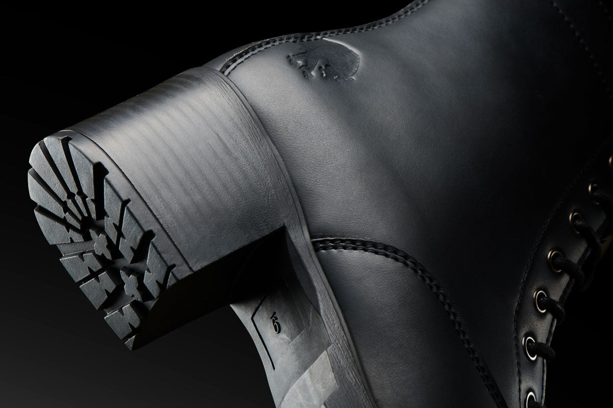 Bottines Moto Femme Étanches | Furygan™ Janis Lady D3O® Evo Noir — détail