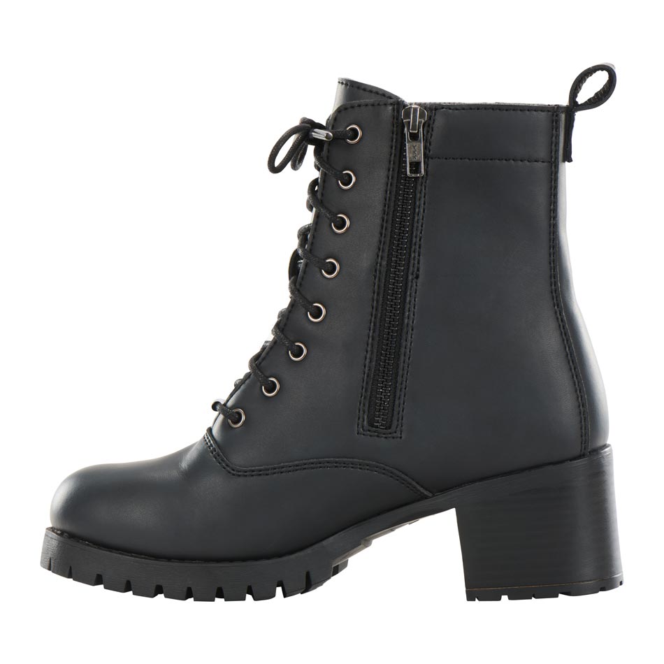 Bottines Moto Femme Étanches | Furygan™ Janis Lady D3O® Evo Noir — détail