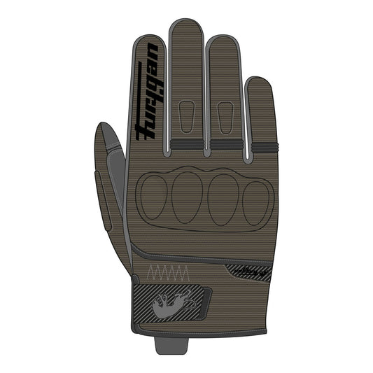 Gants Moto Furygan JET ALL SEASONS D3O® EVO Kaki — Certifié CE - LE PRATIQUE DU MOTARD