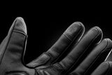 Gants Moto Femme Cuir Toutes Saisons — Noir, vue detail 4
