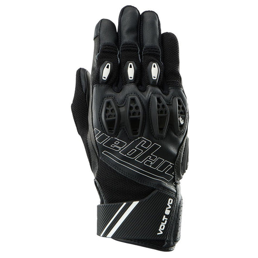 Gants Moto Furygan VOLT EVO Noir - Blanc — Certifié CE - LE PRATIQUE DU MOTARD