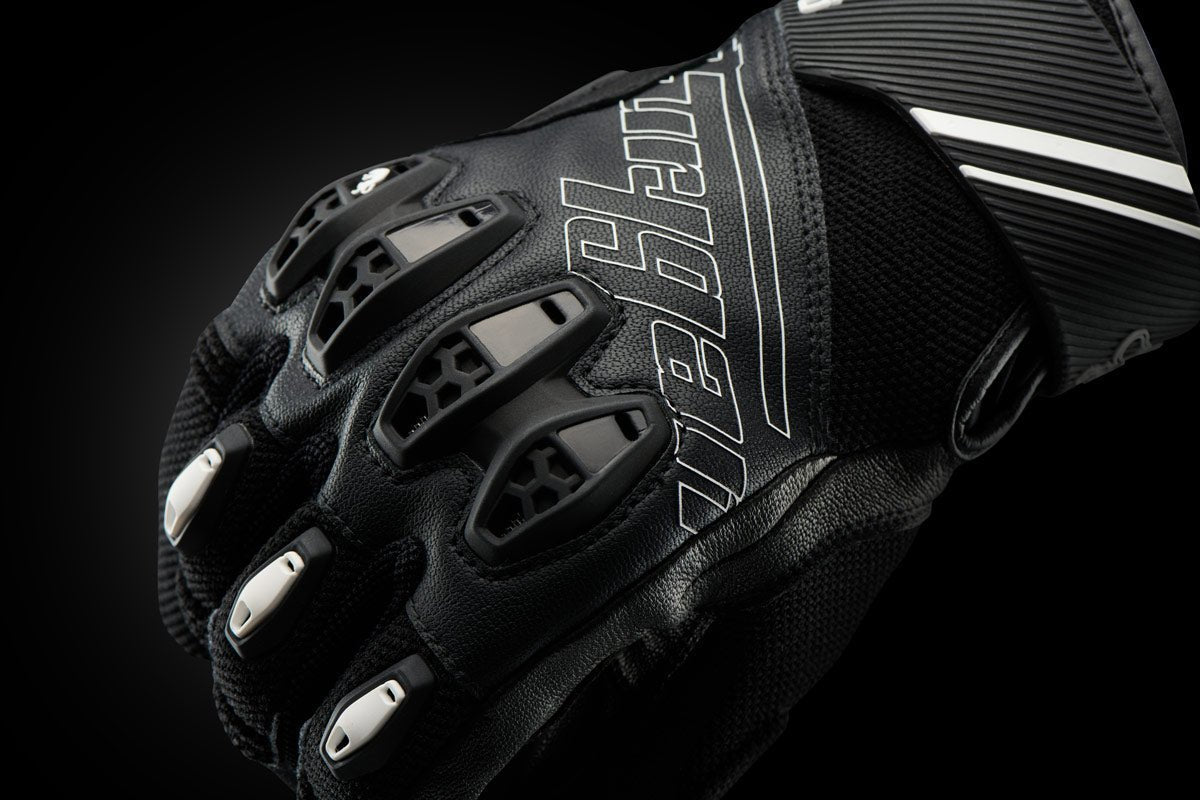 Gants Moto Furygan VOLT EVO Noir - Blanc — Certifié CE - LE PRATIQUE DU MOTARD