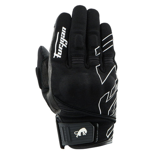 Gants Moto Furygan JET NEON D3O® LADY Noir - Blanc — Certifié CE - LE PRATIQUE DU MOTARD