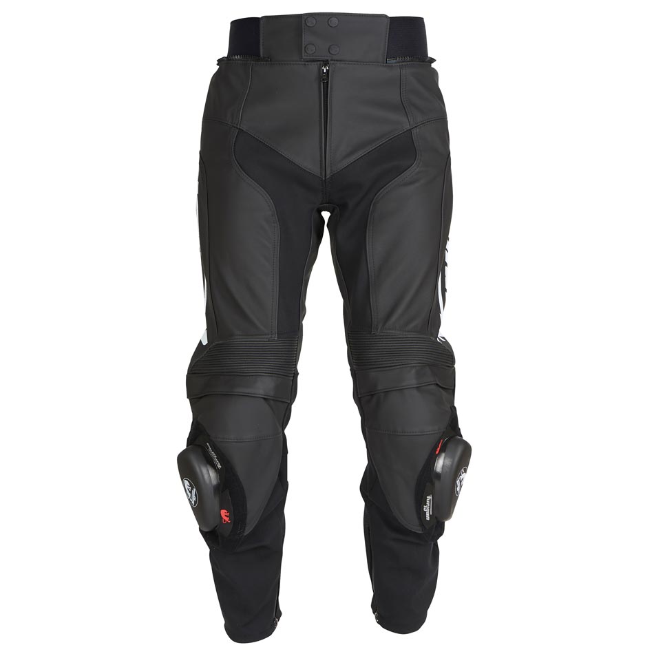 Pantalon Moto Furygan BUD EVO 3 Noir - Blanc — Certifié CE - LE PRATIQUE DU MOTARD