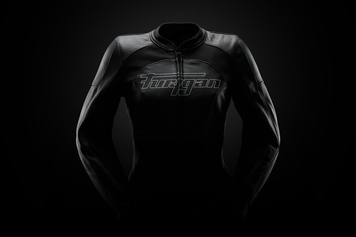 Blouson Moto Femme Cuir Stretch | Furygan™ Romy — détail