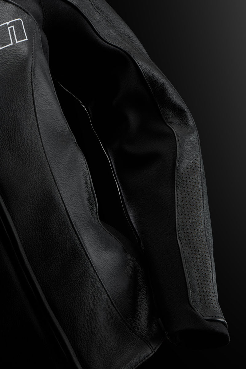 Blouson Moto Femme Cuir Stretch | Furygan™ Romy — détail