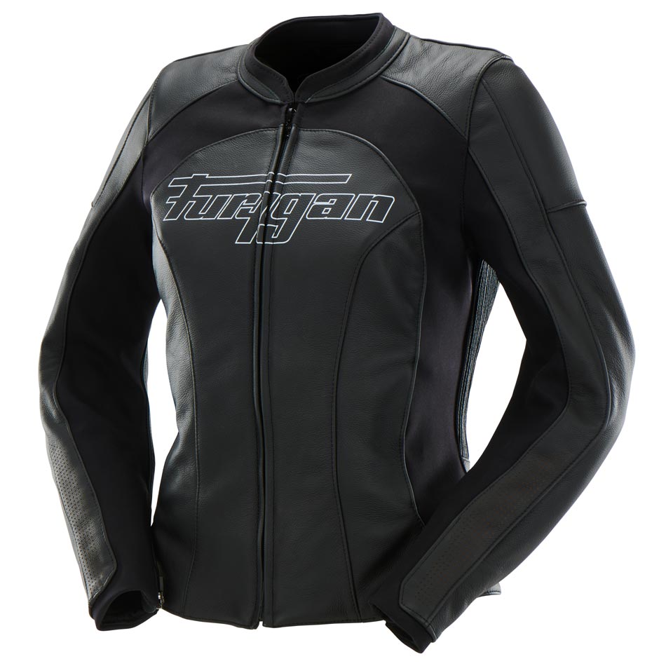 Blouson Moto Femme Cuir Stretch | Furygan™ Romy — détail