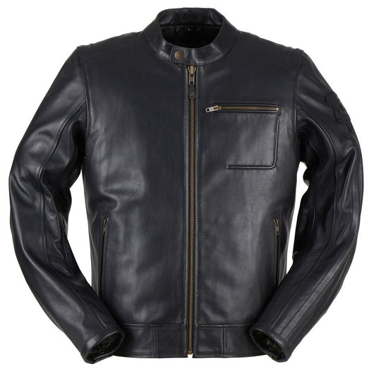 Blouson Moto Furygan L'AUDACIEUX — Protection CE Niveau A Noir - LE PRATIQUE DU MOTARD