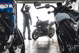 Blouson Moto Furygan RAPTOR EVO 3 — Protection CE Niveau AAA Noir - Blanc - Blanc - LE PRATIQUE DU MOTARD
