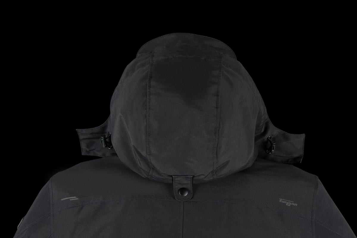 Blouson Moto Furygan LONDON EVO 2 — Protection CE Niveau A Noir - LE PRATIQUE DU MOTARD