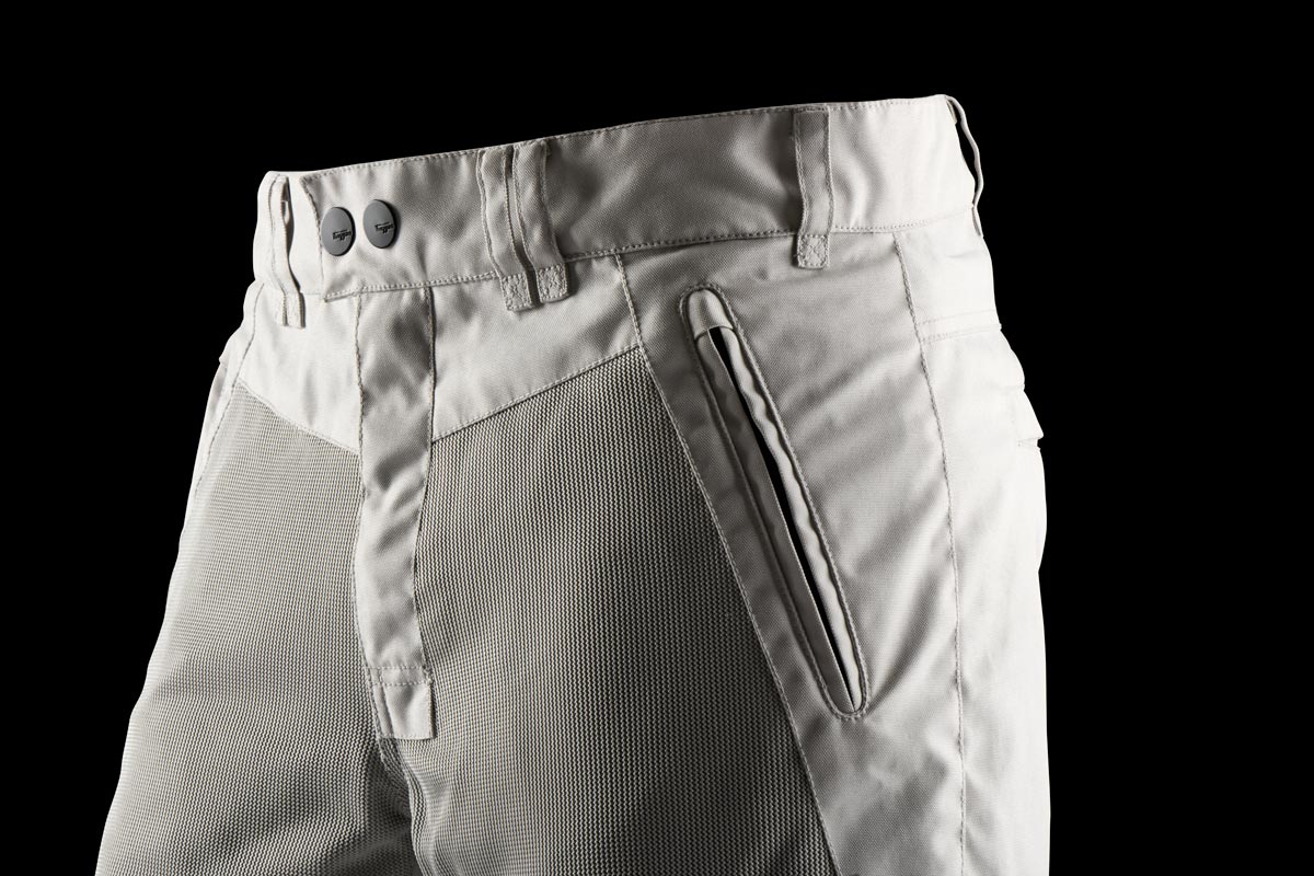 Pantalon Moto Furygan CIARAN — Protection CE Niveau A Pearl - Gris - LE PRATIQUE DU MOTARD
