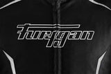 Blouson Moto Furygan YORI — Protection CE Niveau AA Noir - Blanc - Blanc - LE PRATIQUE DU MOTARD
