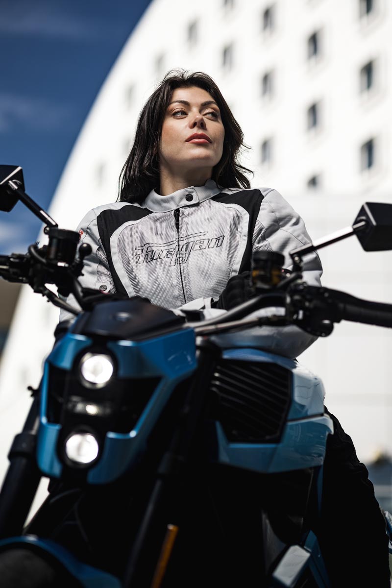 Blouson Moto Furygan ODESSA VENTED 3IN1 — Protection CE Niveau A Pearl - Noir - LE PRATIQUE DU MOTARD