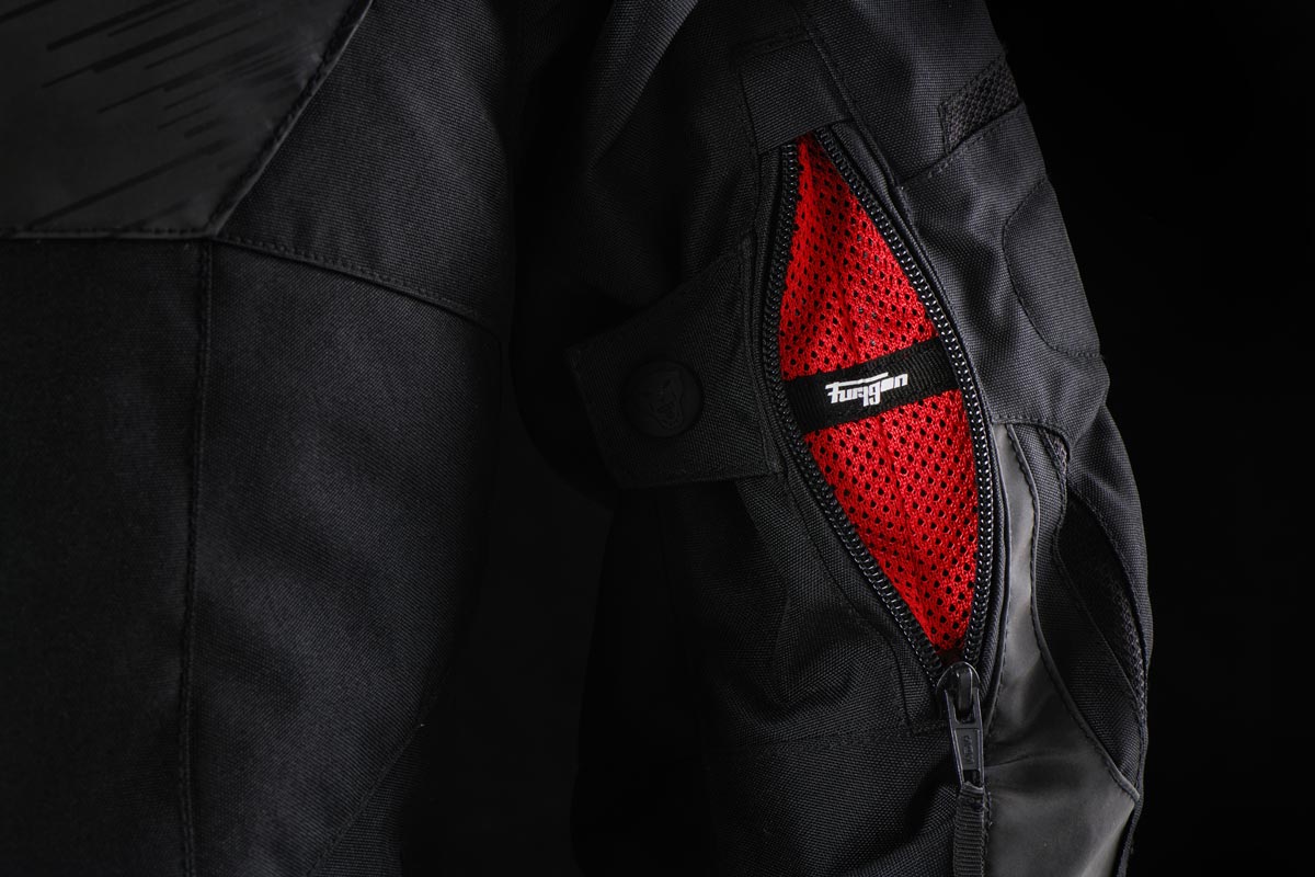 Blouson Moto Furygan SHARD HV — Protection CE Niveau AA Noir - Gris Reflect - LE PRATIQUE DU MOTARD