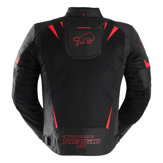 Blouson Moto Furygan ULTRASPARK 3IN1 VENTED+ — Protection CE Niveau A Noir - Rouge - LE PRATIQUE DU MOTARD