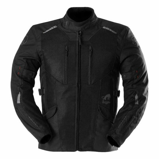 Blouson Moto Homme Furygan BROOKS VENTED+ Bleu-Pearl-Rouge — CE A | Été