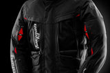 Blouson Moto Furygan CHALLENGER 3C PRIMALOFT® — Protection CE Niveau AA Noir - Rouge - LE PRATIQUE DU MOTARD