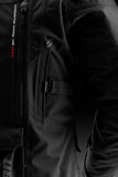 Blouson Moto Furygan CHALLENGER 3C PRIMALOFT® — Protection CE Niveau AA Noir - Rouge - LE PRATIQUE DU MOTARD