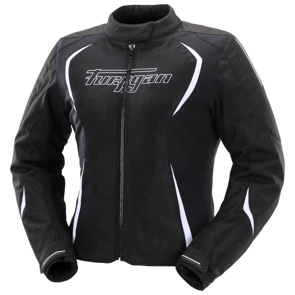 Blouson Moto Femme 4 Saisons Noir | Furygan™ Odessa Evo 3in1 Vented+ Noir Blanc — détail
