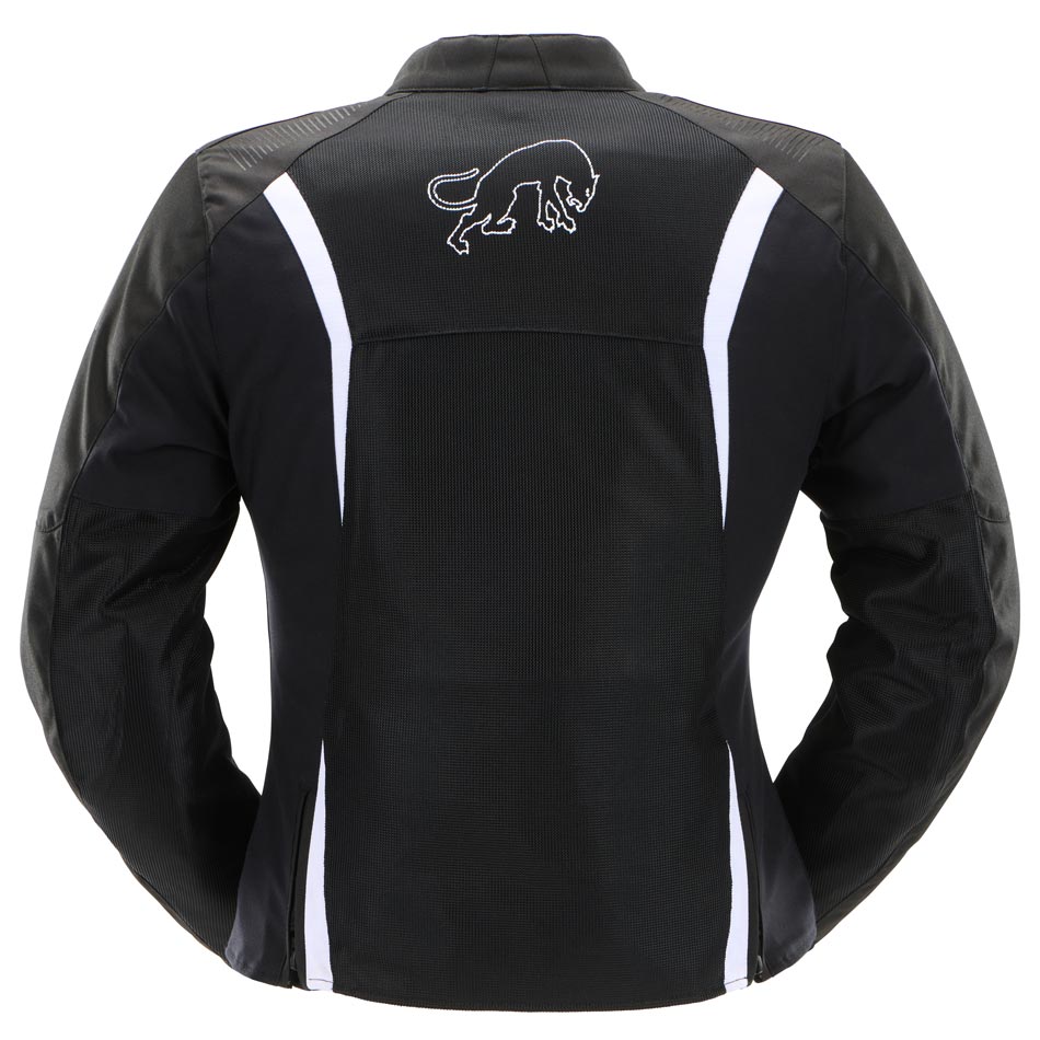 Blouson Moto Femme 4 Saisons Noir | Furygan™ Odessa Evo 3in1 Vented+ Noir Blanc — détail