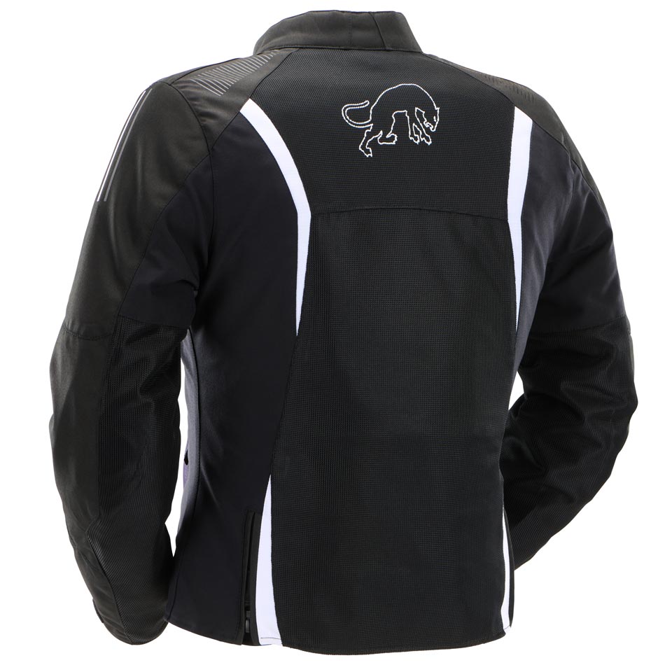 Blouson Moto Femme 4 Saisons Noir | Furygan™ Odessa Evo 3in1 Vented+ Noir Blanc — détail