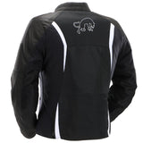 Blouson Moto Femme 4 Saisons Noir | Furygan™ Odessa Evo 3in1 Vented+ Noir Blanc — détail