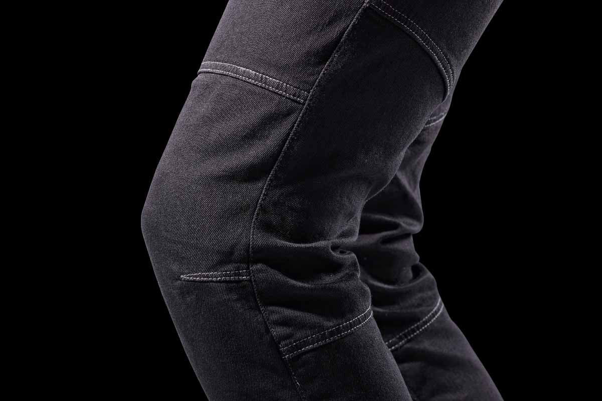 Pantalon Moto Furygan D03 TAPERED — Protection CE Niveau A Noir - LE PRATIQUE DU MOTARD