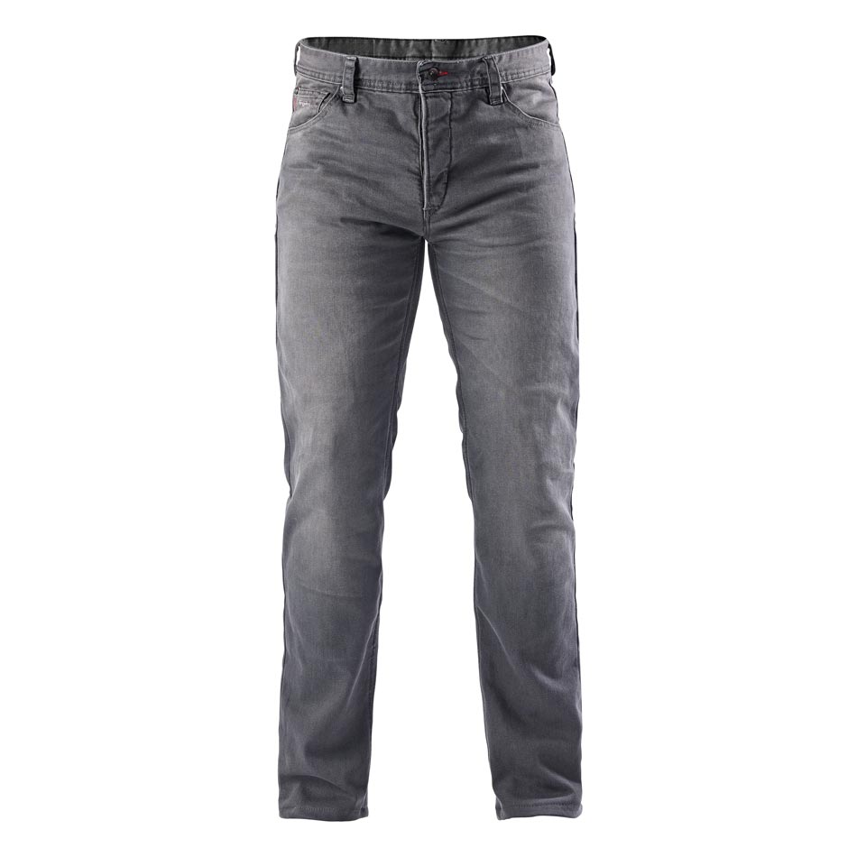Pantalon Moto Furygan D12 X KEVLAR® STRAIGHT — Protection CE Niveau AA Gris - LE PRATIQUE DU MOTARD