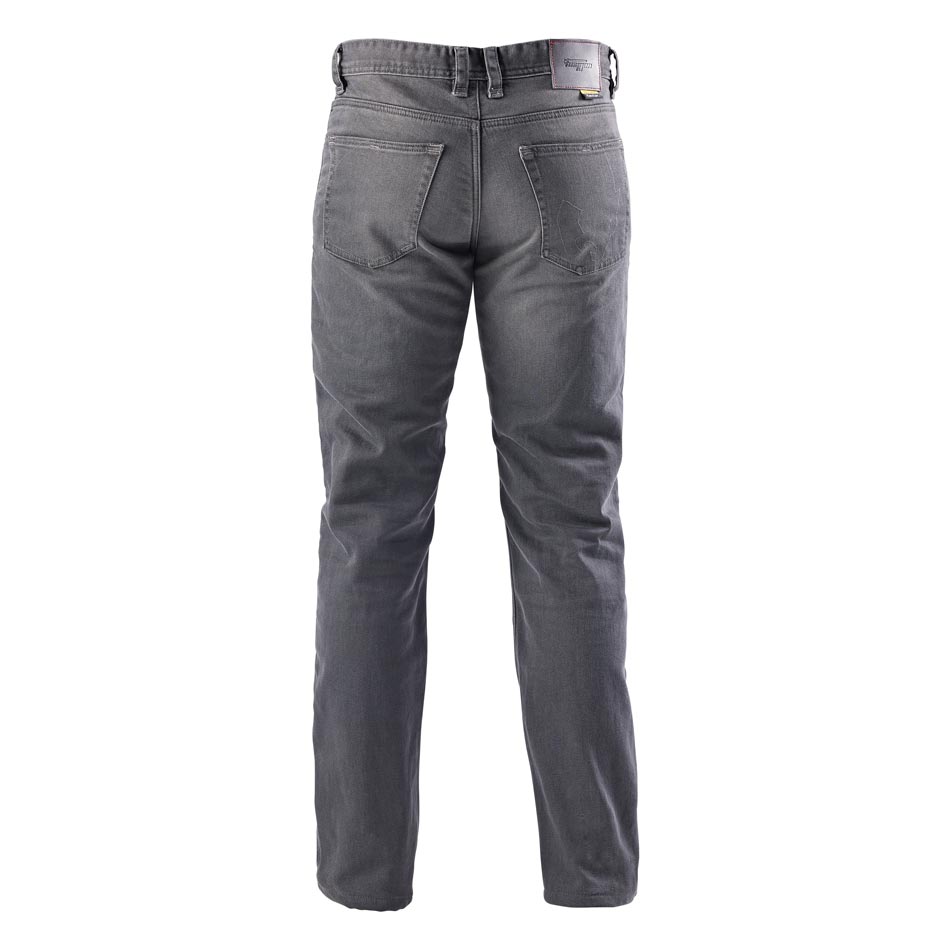 Pantalon Moto Furygan D12 X KEVLAR® STRAIGHT — Protection CE Niveau AA Gris - LE PRATIQUE DU MOTARD