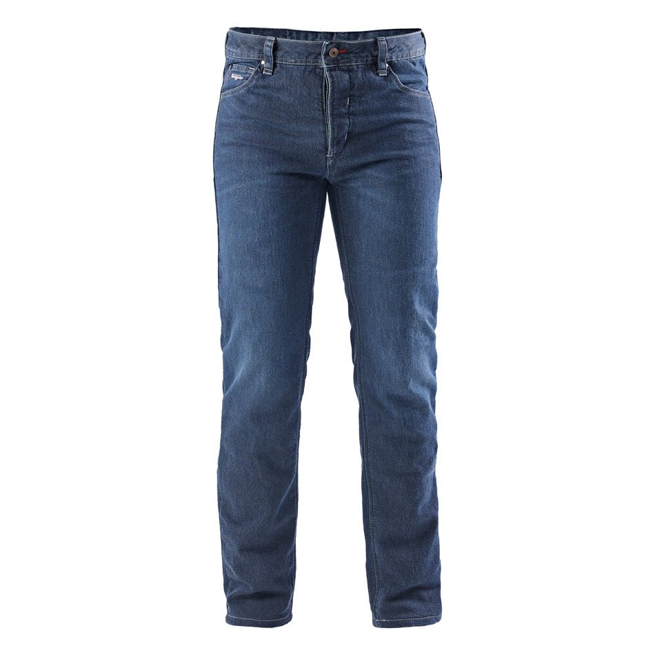 Pantalon Moto Furygan K12 X KEVLAR® STRAIGHT — Protection CE Niveau AAA Medium blue - LE PRATIQUE DU MOTARD