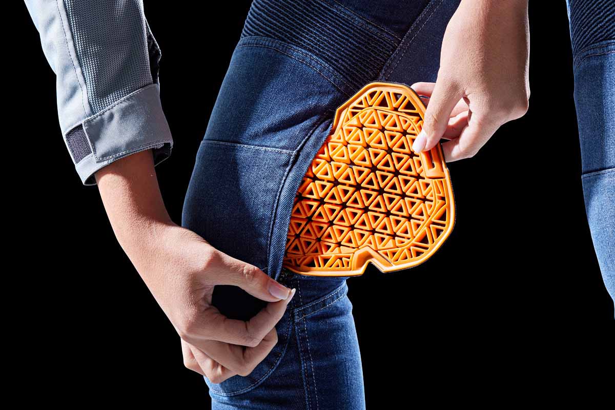 Pantalon Moto Furygan PURDEY EVO SLIM — Protection CE Niveau A Medium blue - LE PRATIQUE DU MOTARD