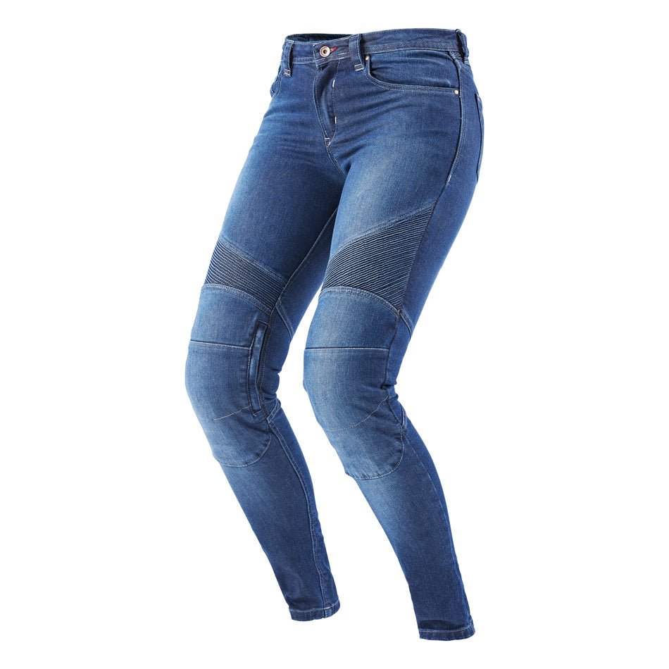 Pantalon Moto Furygan PURDEY EVO SLIM — Protection CE Niveau A Medium blue - LE PRATIQUE DU MOTARD