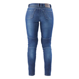 Pantalon Moto Furygan PURDEY EVO SLIM — Protection CE Niveau A Medium blue - LE PRATIQUE DU MOTARD