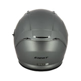 Casque intégral S443 Aero gris mat — vue arrière