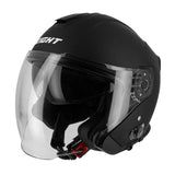 Casque moto jet avec bluetooth intégré - S770 Noir