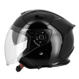 Casque jet Noir mat / Brillant - S771
