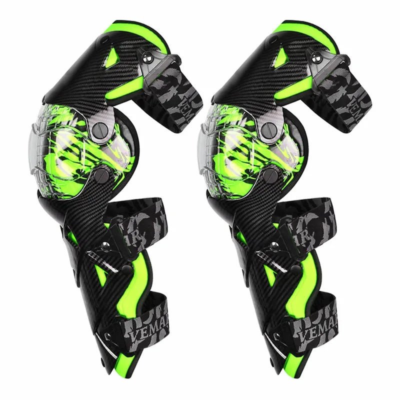 Genouillere moto articulé avec protege tibia - LE PRATIQUE DU MOTARD