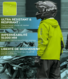 Vêtement Pluie Moto 2 Pièces | Vulante™ - LE PRATIQUE DU MOTARD