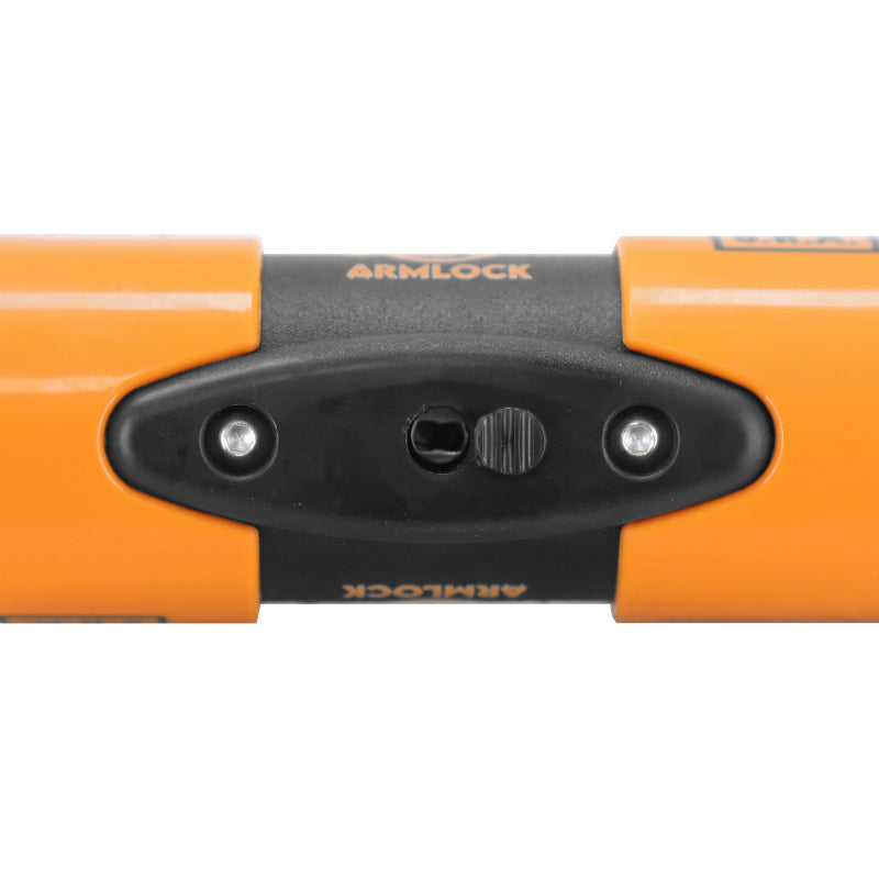 Antivol U / Bloque Disque Armlock Ck5 Noir/Orange Mini 52X65Mm Diam 16Mm Avec Cordon De Rappel Orange (Classe Sra) (3 Cles)