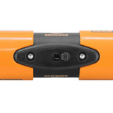 Antivol U / Bloque Disque Armlock Ck5 Noir/Orange Mini 52X65Mm Diam 16Mm Avec Cordon De Rappel Orange (Classe Sra) (3 Cles)