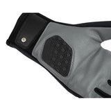 Gants moto hiver Sprint Hydroscud Femme Noir/Gris — gros plan sur l’insert alvéolé et la patte du poignet
