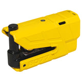 Antivol Bloque Disque Abus Granit 8077 Detecto Xplus Avec Alarme Sonore 100Db Diam 19Mm Jaune (Classe Sra)