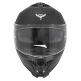 Casque intégral ADX AI500 Noir Mat — vue de face