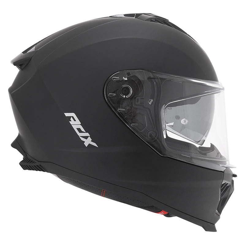 Casque intégral ADX AI500 Noir Mat — profil côté droit