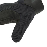 Gants moto été Penna EVO Lady Noir/Violet — pouce en mesh, gros plan