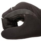 Gants moto toutes saisons Crab Noir — poing fermé vu de côté
